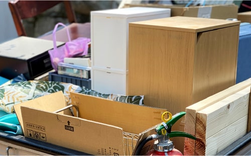 お手元に残っている廃品類をスムーズに回収します