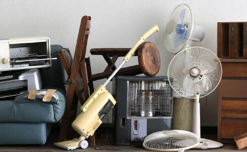 事前準備が不要で大量の不用品も簡単に処分ができます