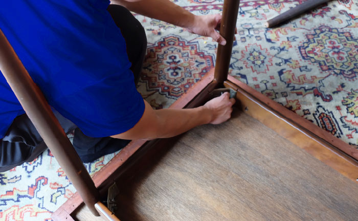 大型家具も分解して迅速に搬出