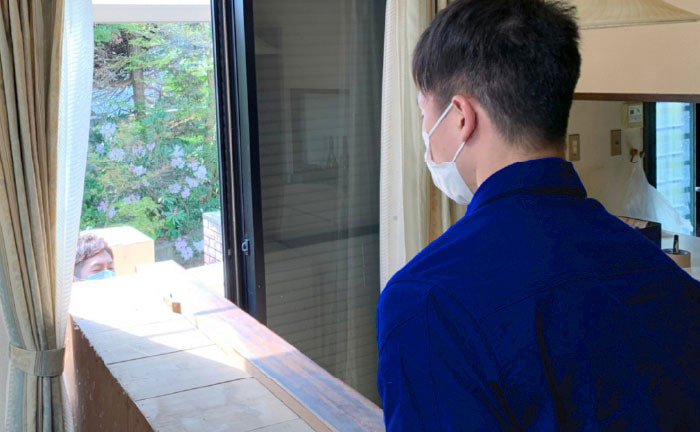 大型の重たい廃品も搬出