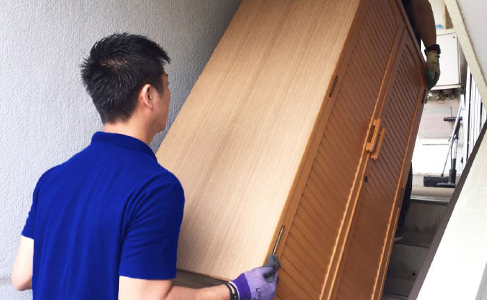 重い家具も安全に運搬