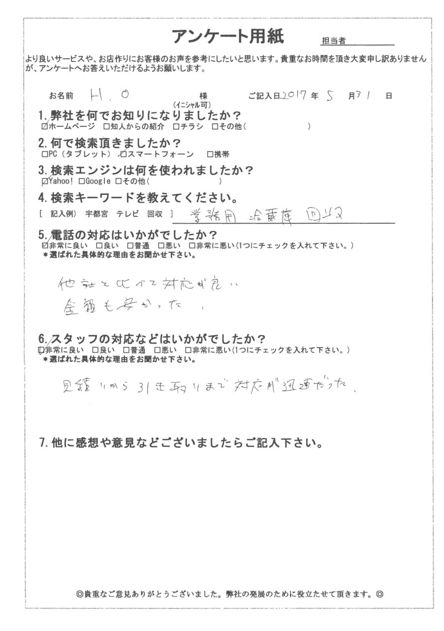 栃木県宇都宮市 H.O様