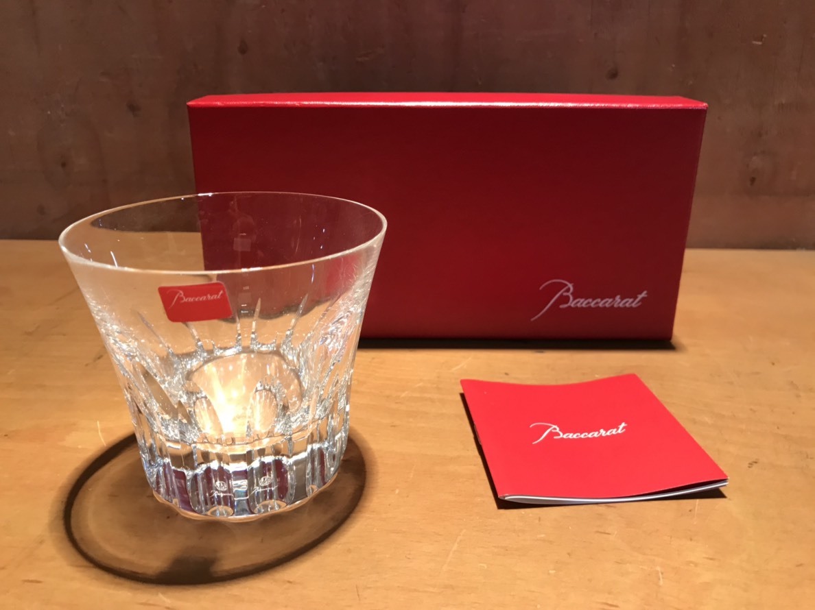 未使用 Baccarat バカラ ロックグラスを買取いたしました